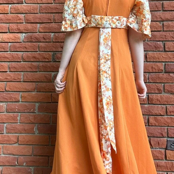 Handmade vintage cottagecore gown - Picture 8 of 15